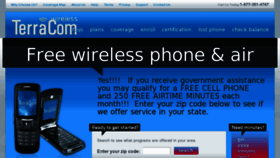 What Terracomwireless.com website looked like in 2011 (12 years ago)