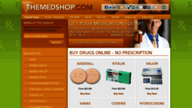 What Themedshop.com website looked like in 2011 (12 years ago)
