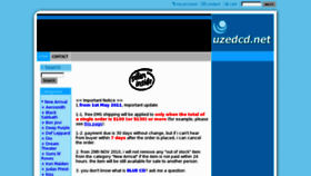 What Uzedcd.net website looked like in 2011 (12 years ago)