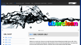 What Uberclean.nl website looked like in 2011 (12 years ago)