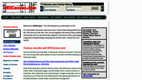 What Ukicensus.com website looked like in 2012 (12 years ago)