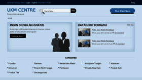 What Ukmcentre.com website looked like in 2012 (12 years ago)
