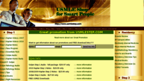 What Usmlestep.com website looked like in 2012 (12 years ago)
