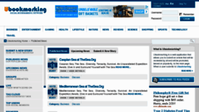What Ubookmarking.com website looked like in 2012 (12 years ago)