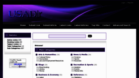 What Usadir.com website looked like in 2012 (11 years ago)