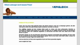 What Unser-vergleich.de website looked like in 2012 (11 years ago)