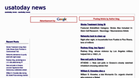 What Usatodaynews.us website looked like in 2012 (11 years ago)