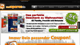 What Undsparen.de website looked like in 2012 (11 years ago)