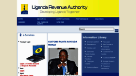 What Ura.go.ug website looked like in 2013 (11 years ago)