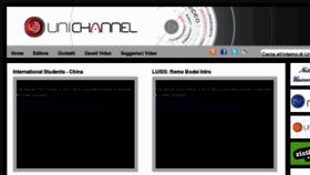What Unichannel.it website looked like in 2013 (11 years ago)