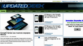 What Updatedgeek.com website looked like in 2013 (11 years ago)
