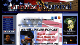 What Usasurvival.org website looked like in 2013 (11 years ago)