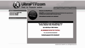 What Ultraptp.com website looked like in 2013 (11 years ago)