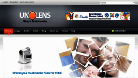 What Unolens.com website looked like in 2013 (11 years ago)