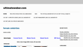 What Ultimateweber.com website looked like in 2013 (11 years ago)