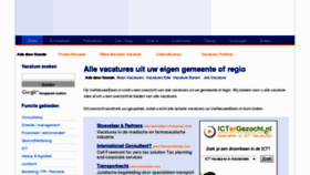 What Uwnieuwebaan.nl website looked like in 2011 (13 years ago)