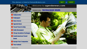 What Ugandanews.com website looked like in 2013 (11 years ago)