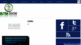 What Ultrasn0w.ca website looked like in 2013 (10 years ago)