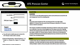 What Utcpensioncenter.com website looked like in 2013 (10 years ago)
