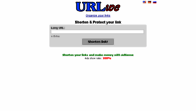 What Urlwe.com website looked like in 2013 (10 years ago)