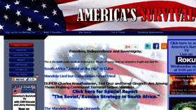 What Usasurvival.org website looked like in 2013 (10 years ago)