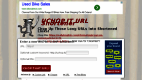 What Uchop.it website looked like in 2014 (10 years ago)