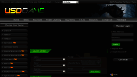 What Usdgame.com website looked like in 2014 (10 years ago)