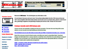 What Ukicensus.com website looked like in 2014 (10 years ago)