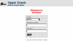What Ugdsb.elearningontario.ca website looked like in 2014 (10 years ago)