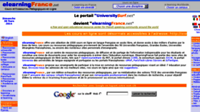 What Universitysurf.net website looked like in 2014 (10 years ago)