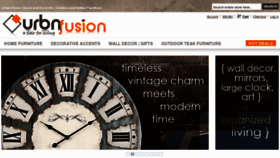 What Urbnfusion.com website looked like in 2014 (10 years ago)