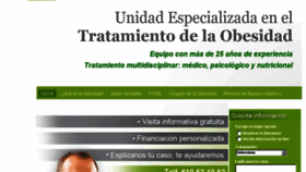 What Unidadobesidad.com website looked like in 2014 (10 years ago)
