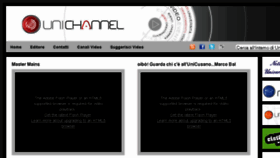 What Unichannel.it website looked like in 2014 (10 years ago)