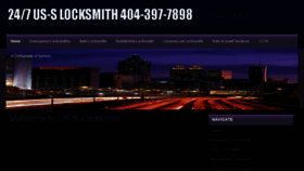 What Usslocksmith.com website looked like in 2014 (10 years ago)