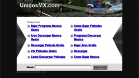 What Unidosmx.com website looked like in 2014 (10 years ago)