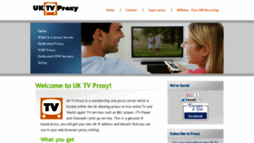 What Uktvproxy.co.uk website looked like in 2014 (9 years ago)