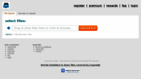 What Uploadlw.com website looked like in 2014 (9 years ago)