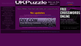 What Ukpuzzle.com website looked like in 2014 (9 years ago)