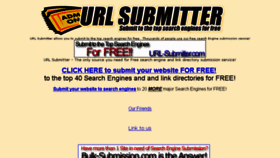 What Url-submitter.com website looked like in 2014 (10 years ago)