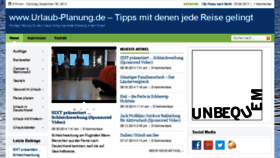 What Urlaub-planung.de website looked like in 2014 (9 years ago)