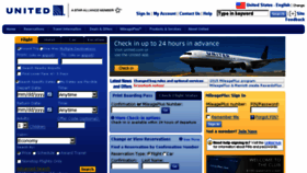 What Unitedairlines.com.sg website looked like in 2014 (9 years ago)