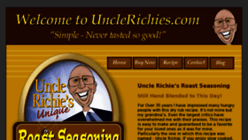 What Unclerichies.com website looked like in 2014 (9 years ago)