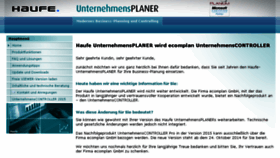 What Unternehmensplaner.de website looked like in 2014 (9 years ago)