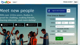 What Us1.badoo.com website looked like in 2014 (9 years ago)