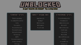 What Unblocked3.co website looked like in 2014 (9 years ago)