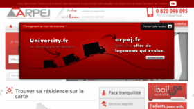 What Univercity.fr website looked like in 2014 (9 years ago)