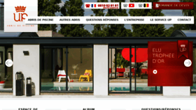 What Up-abris-piscine.fr website looked like in 2015 (9 years ago)
