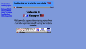 What Usashopper.com website looked like in 2015 (9 years ago)