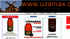 What Uzamax.com website looked like in 2015 (9 years ago)