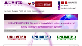 What Unlimitedgroup.pl website looked like in 2015 (9 years ago)